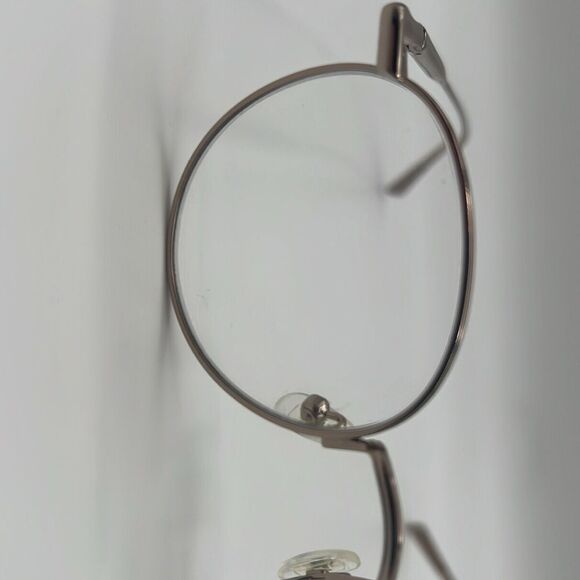 LONGCHAMP METAL GOLD WIRE ROUND METAL EYE GLASSES - Picture 10 of 12